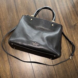 Kate Spade Black Pebbled Leather Purse